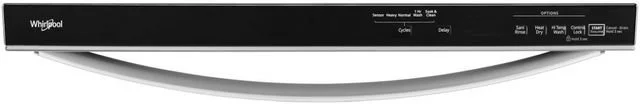 Whirlpool 24″ Fingerprint Resistant Stainless Steels Built In Dishwashers