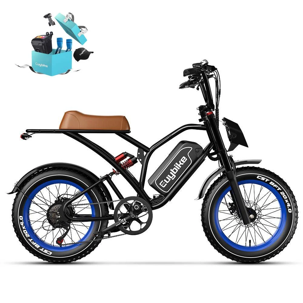 Euybike S4 Moped-Style Fat Tire Electrics Bikes