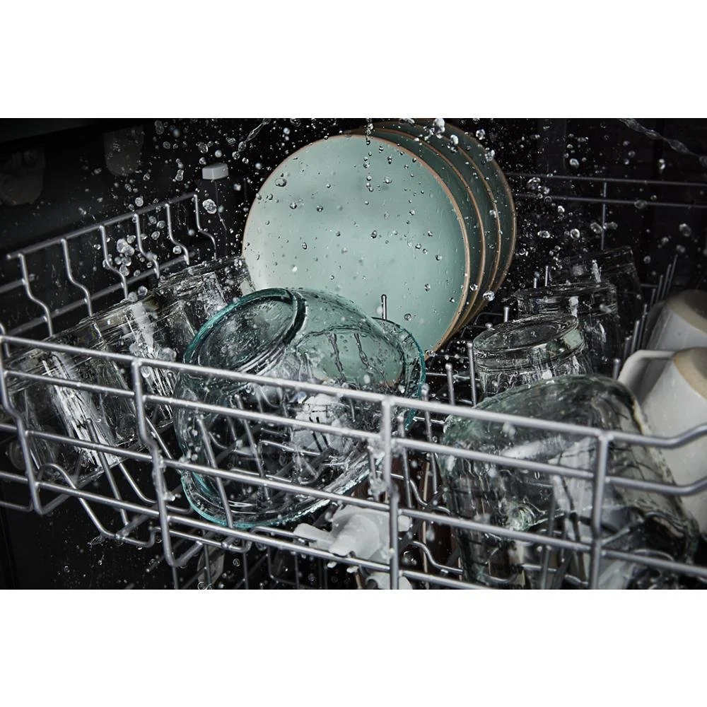 Whirlpool 24-inch Top Control Quiet Dishwashers with 3rd Rack Stainless Steels
