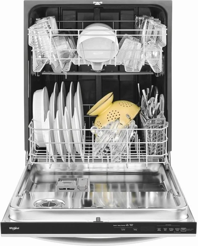 Whirlpool 24″ Fingerprint Resistant Stainless Steels Built In Dishwashers