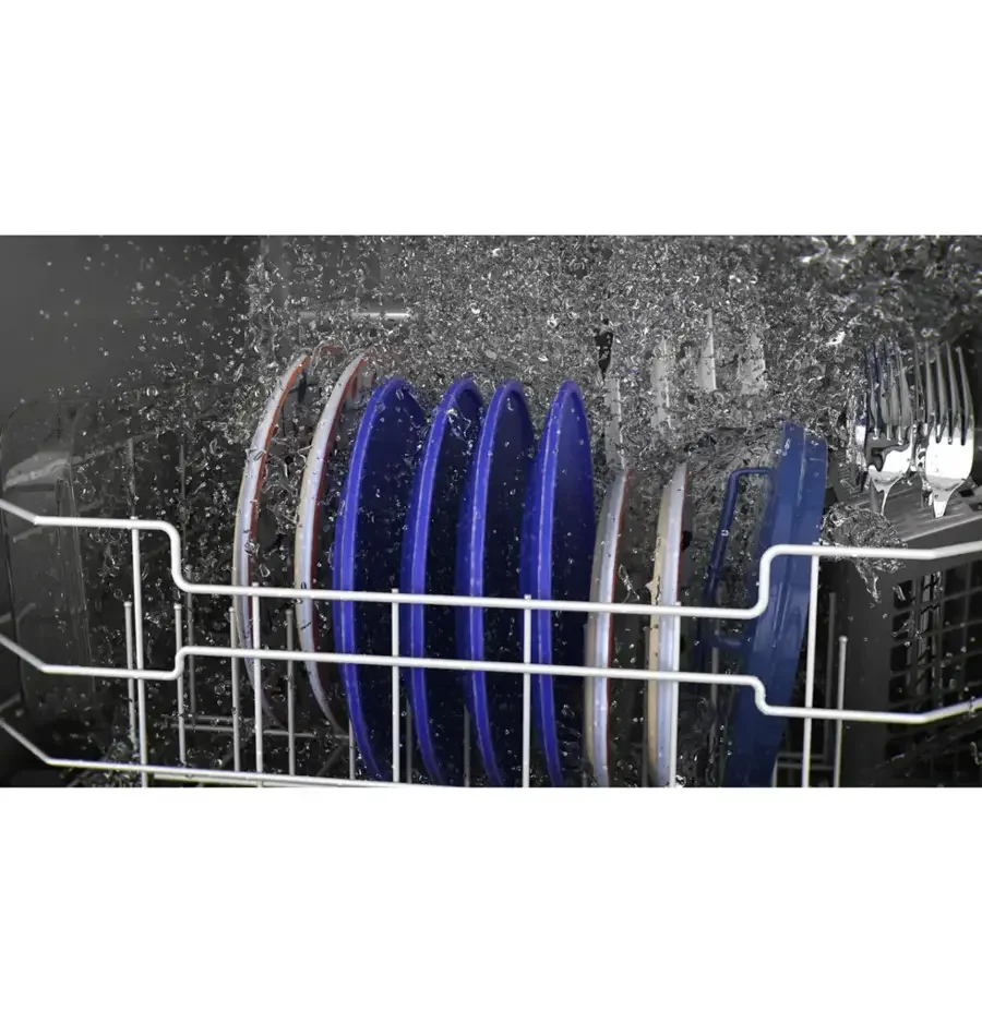 GE – 24″ Top Control Built-In Hybrid Tub Dishwashers with Dry Boost – Stainless Steels