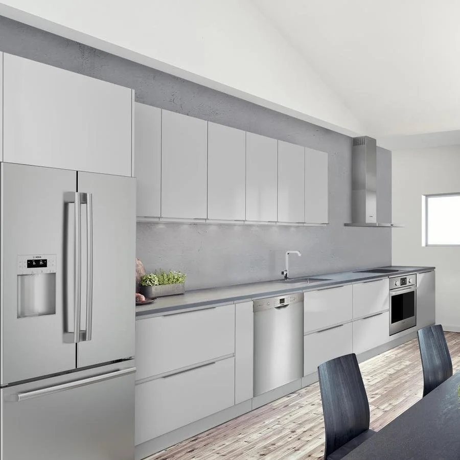 Bosch 100 Series PureDry 50-Decibel Front Control 24-in Built-In Dishwashers (Fingerprint-Resistant Stainless Steel) ENERGY STAR