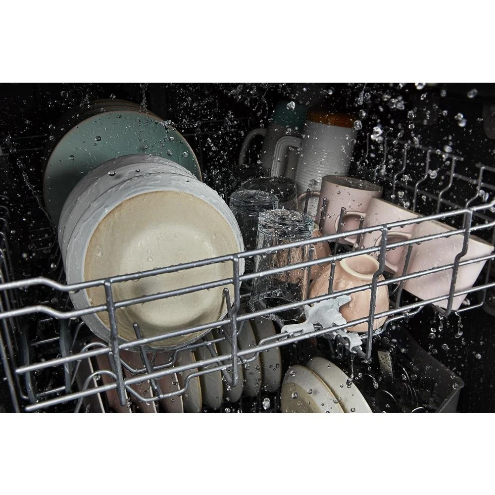 Whirlpool 24-inch Top Control Quiet Dishwashers with 3rd Rack Stainless Steels