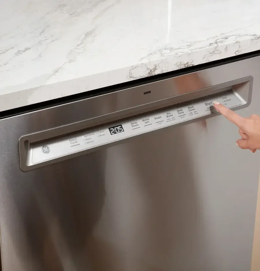 a8-8-1.webp GE – 24″ Front Control Built-In Tub Dishwashers with 3rd Rack, Sanitize Cycle and 47 dBA – Stainless Steels