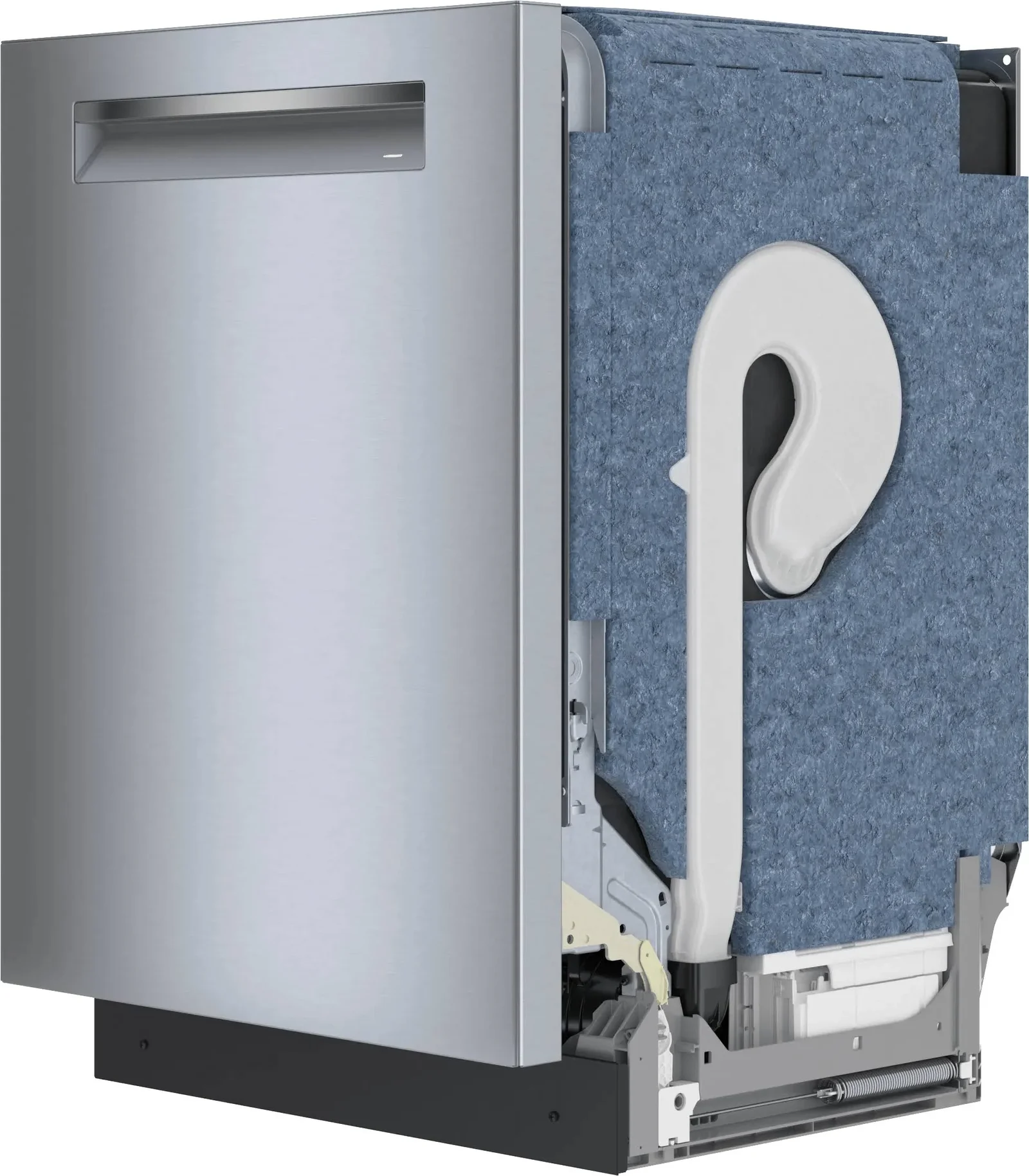 Bosch 800 Series 24 in. Top Control Smart Dishwashers with 42 dBa Sound Level, 3rd-Rack, CrystalDry & Pockets – Stainless Steel