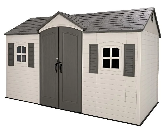 e1-25-1.webp Lifetime Legacy 15×8 Plastic Storage Shed Kit w/ Floors