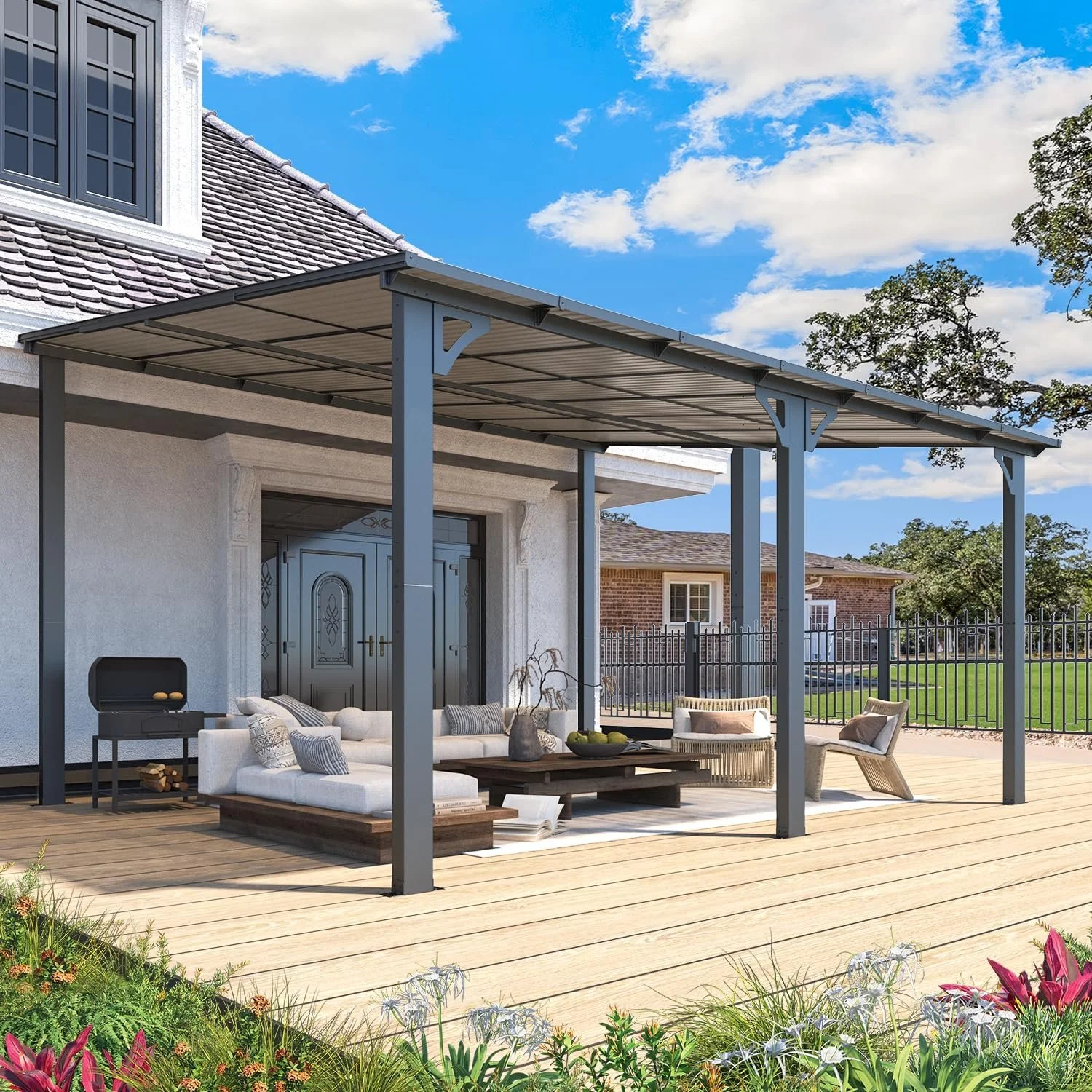f1-5-1-1.webp Aecojoy 14×12 ft Aluminum Pergola with Canopys