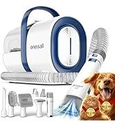 fa554a05-01a1-42ba-bf92-47e54e505e82.__AC_SR166182___.jpg oneisall Dog Vacuum & Dryer for Shedding Grooming, 8 in 1 Dog Grooming Kit with Metal Blade Pet Clippers, Adjustable Speed and Temperature Control Blower
