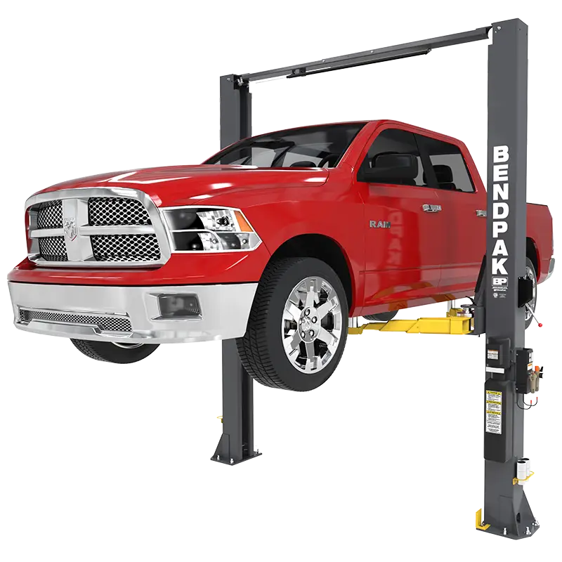 BendPak 10APX Pro Series Two Post Car Lift – 10,000-Lb Capacity – High Rises