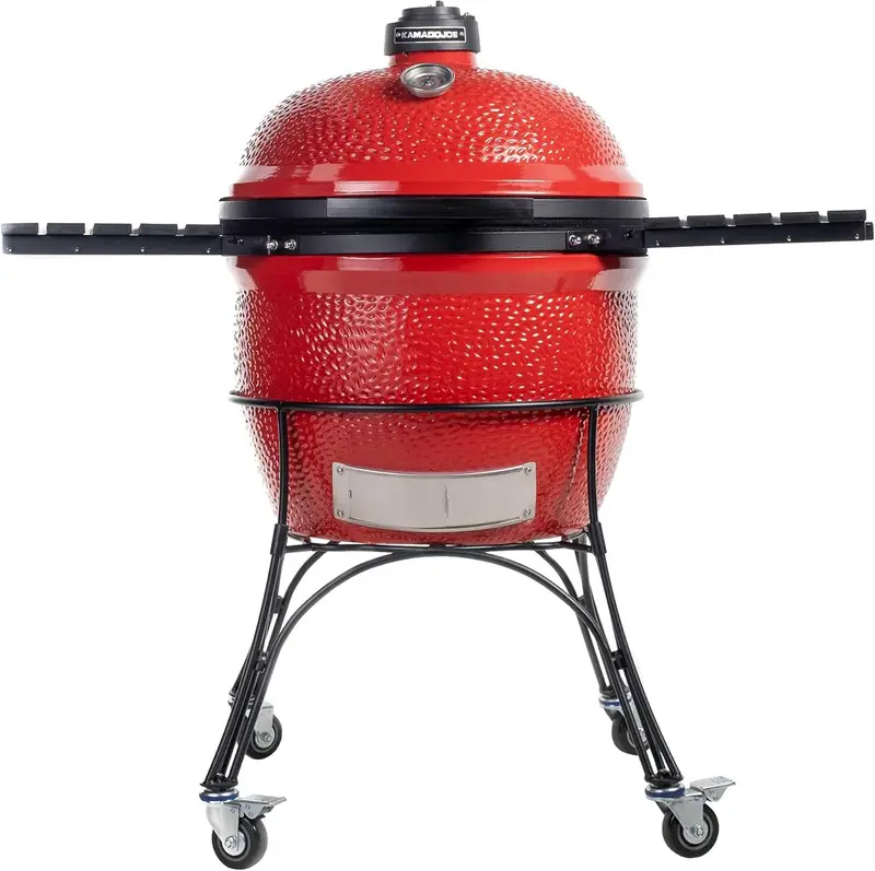 l1-1-1.webp Kamado Joe Big Joe I 24 in. Blaze Red Ceramic Charcoal Grills