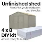 Do-It Yourself Princeton Premier 10 ft. W x 10 ft. D Outdoor Wood Storages Shed (100 sq. ft.)