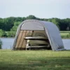 n3-18-1.webp ShelterCoat Custom Round Wind and Snow Rated Shelter, 12 ft. x 20 ft. x 8 ft. Standard PE 9 oz. Grays
