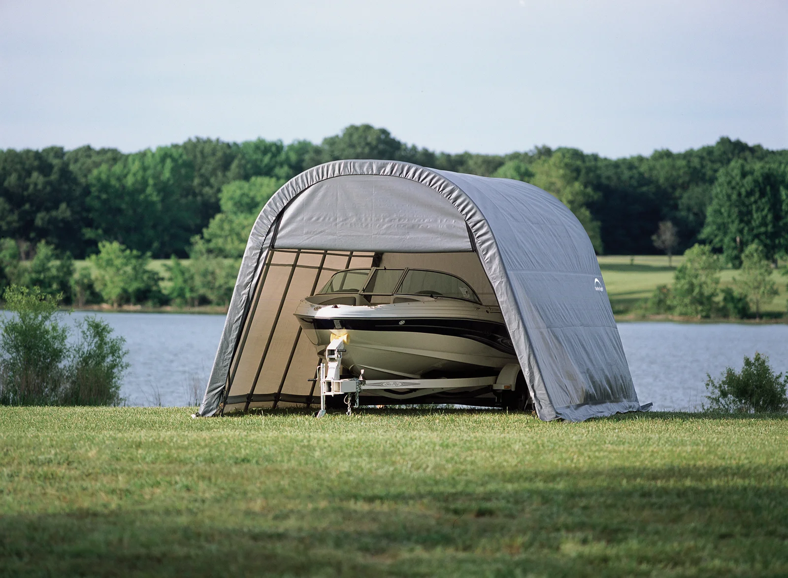n3-18-1.webp ShelterCoat Custom Round Wind and Snow Rated Shelter, 12 ft. x 20 ft. x 8 ft. Standard PE 9 oz. Grays