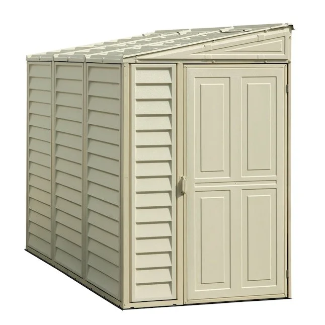 o1-18-1.webp DuraMax Building Products 4-ft x 8-ft Sidemate Off-white Lean-to Vinyl Storage Sheds