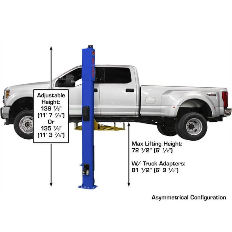 p2-17-1.webp Atlas Equipment Platinum PVL10 ALI Certified Commercials Overhead 10,000 lb. Capacity 2-Post Lift