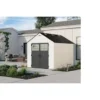 Suncast Tremont 8 ft. x 10 ft. Storage Shed with Floors – Ice Cube|BMS8125