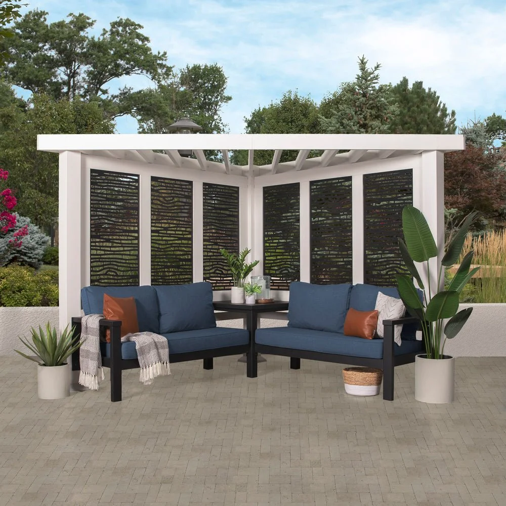 Backyard Discovery Ridgedale Modern Steels Cabana Pergola
