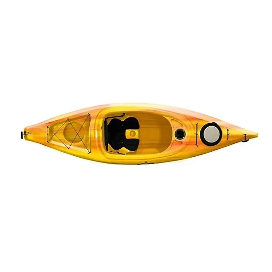 r2-11-1.webp Sun Dolphin Simcoe 10.4, Sit-in Recreational Kayaks with Paddle, Tequila Sunrise