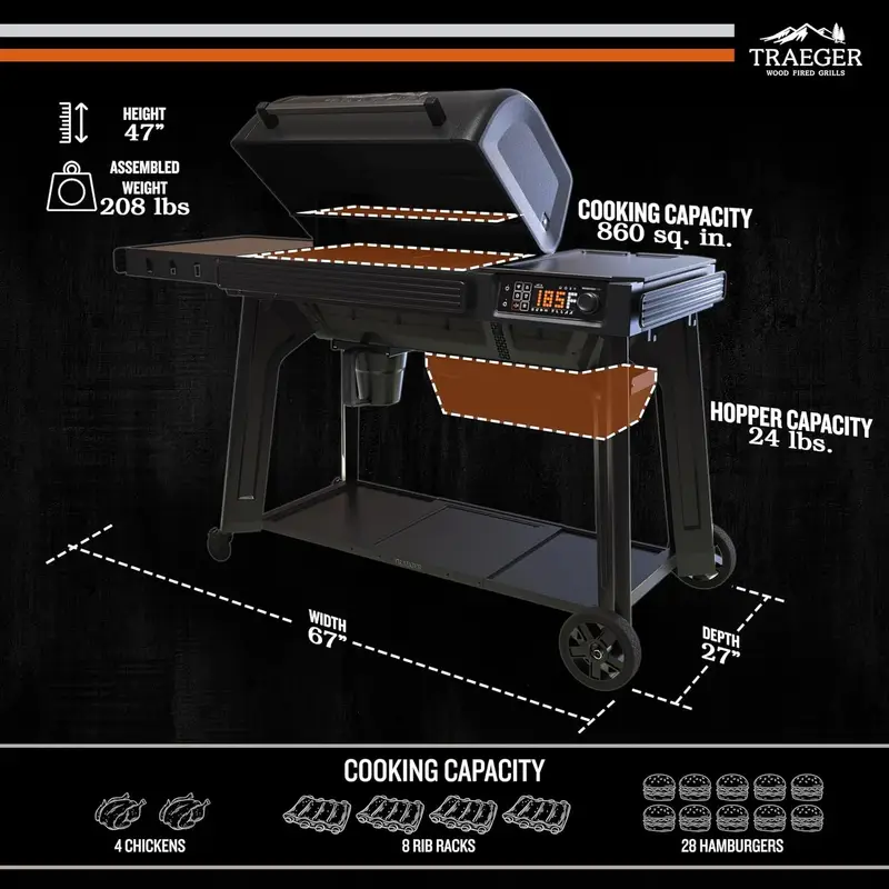 Traeger Woodridge Pro Pellet Grills