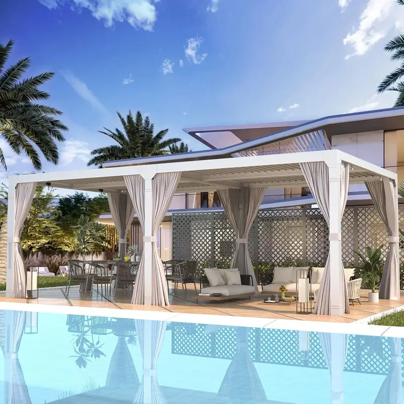u1-7-1.webp EROMMY 12’x24′ Outdoor Louvered Pergola Gazebos