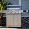 Monument Grills Eminence 405 |Tech Stainless Propane Gas Grills Eminence 405 & Cast Iron Cooking Plate