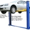 u2-15-1.webp ATLAS Automotive Equipment 9KBPX 2-Post Lift/Hoist, Baseplate Style, 9’6″ Minimum Ceiling Height, 9,000lb Capacity, Symmetric Arms, Dual Hydraulic Chain Drives Cylinders, for Low Ceiling Home Use