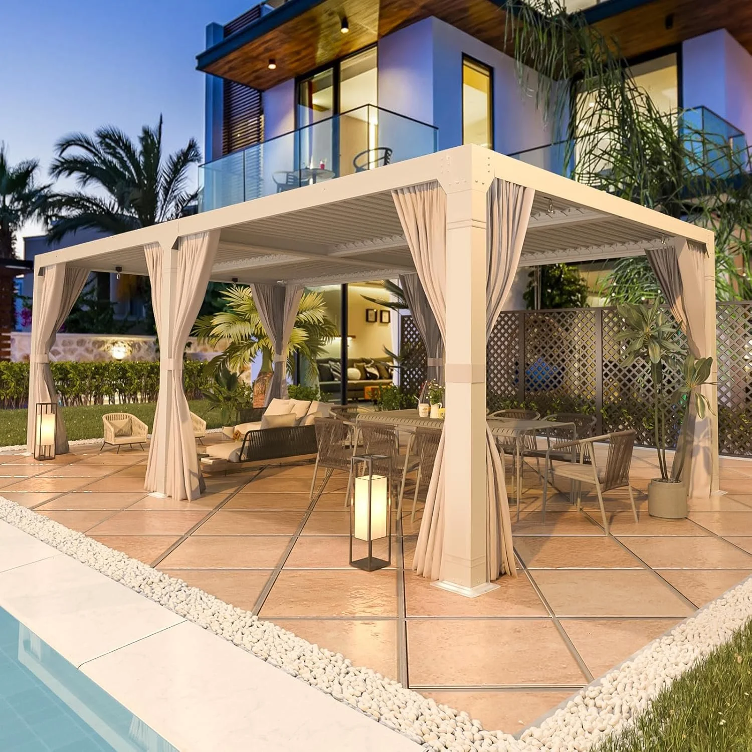 u2-7-1.webp EROMMY 12’x24′ Outdoor Louvered Pergola Gazebos