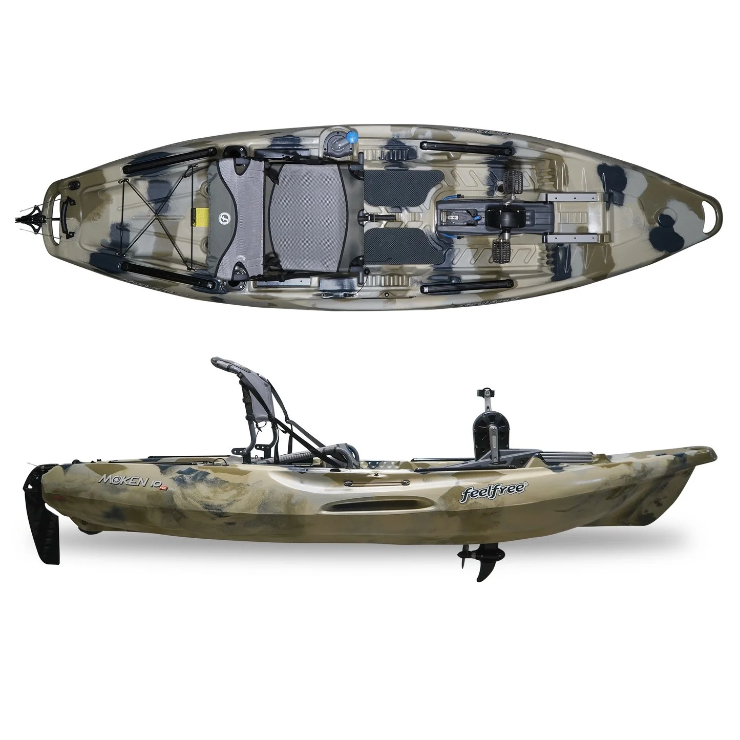 Feelfree Moken 10 PDL Fishing Kayaks