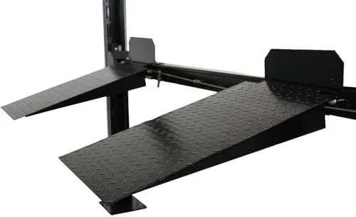 APlusLift HW-8S 8000LB 4-Posts Portable Storage Service Car Lift / 3 Year Warranty